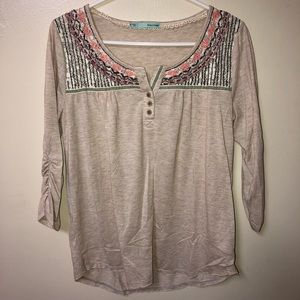 Maurices 3/4 Sleeve Top